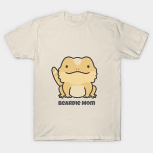 Yellow Bearded Dragon Mom Beardie Parent T-Shirt